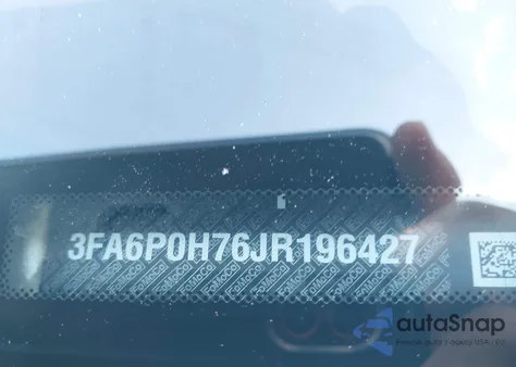 2018 Ford Fusion Se z USA, uszkodzony, nr VIN 3FA6P0H76JR196427